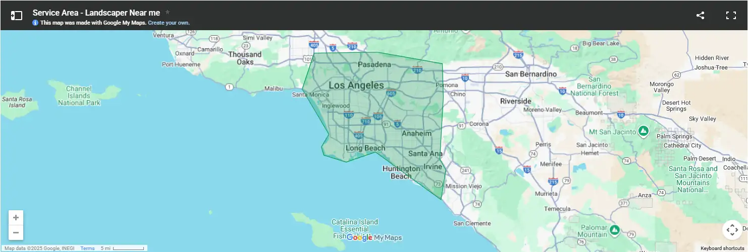 service area landscaper near me
