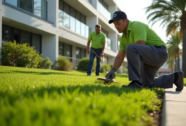 seasonal flower installation | canopy thinning services | drip line optimization