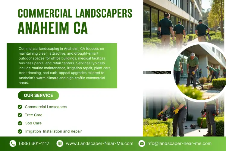 Commercial Landscapers Anaheim CA | landscape contractors Anaheim CA
